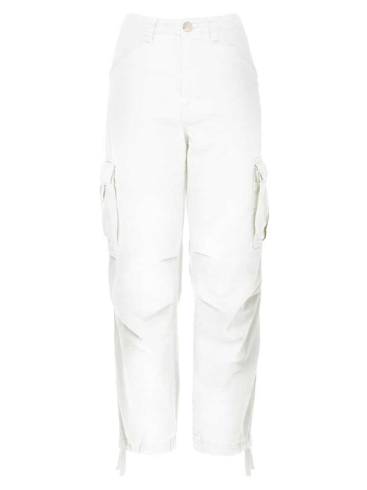 Joe Browns White Relaxed Fit Cargo Trousers - Image 5 of 5
