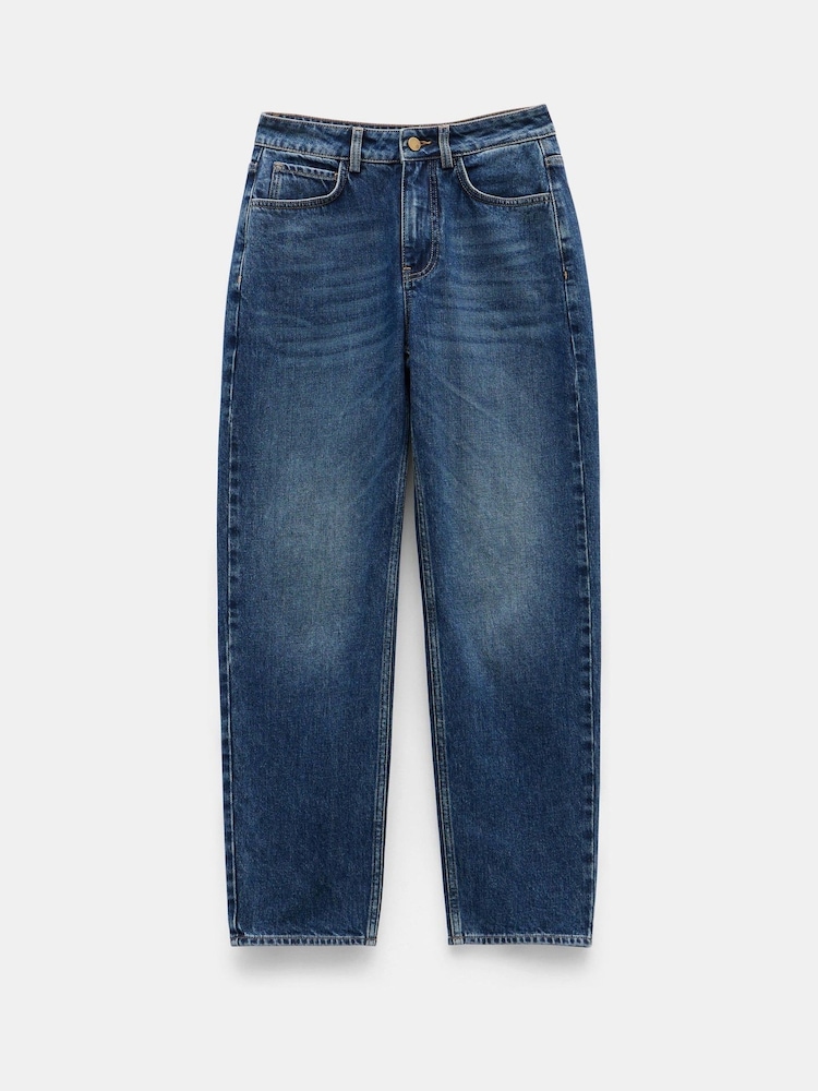 Hush Mid Wash Blue Alex Straight Leg Jeans - Image 5 of 5