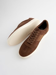 Tan Brown Smart Trainers - Image 6 of 6