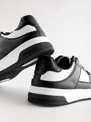 Black/White EDIT Court Trainers - Image 4 of 6