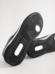 Black/White EDIT Court Trainers - Image 5 of 6