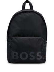 BOSS Black Backpack With Tonal Logo Detail - Image 3 of 6