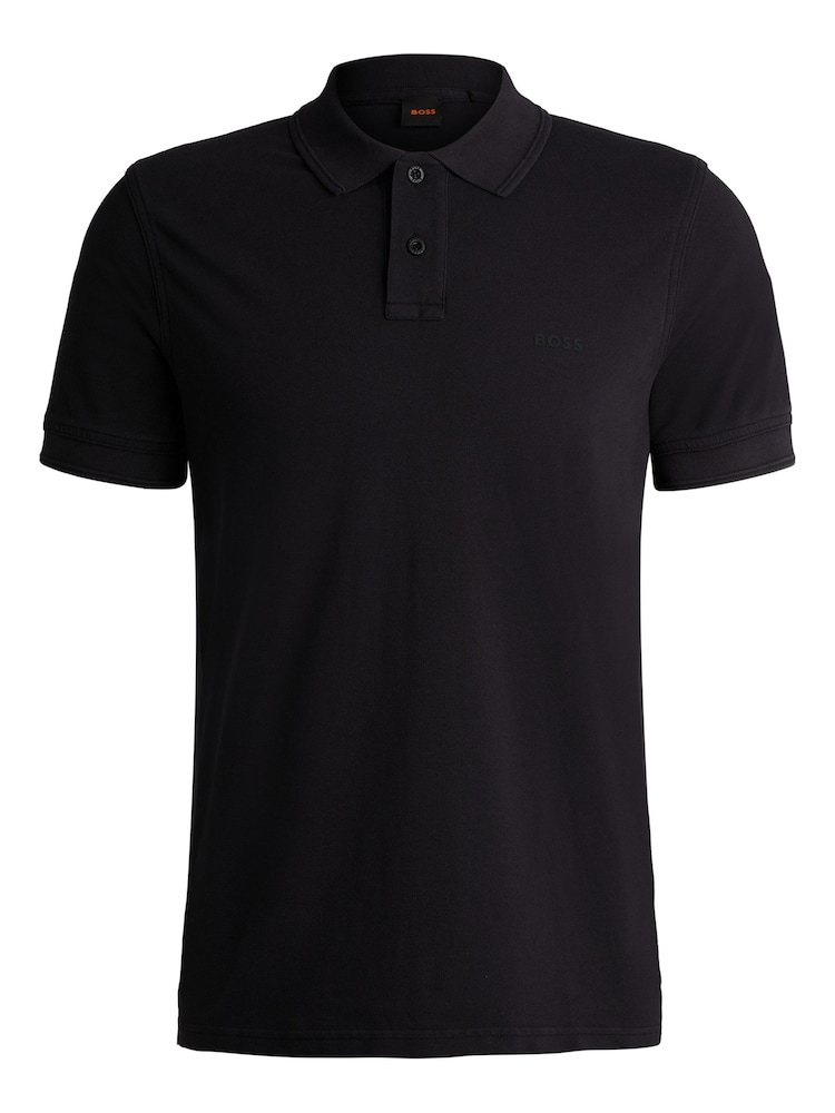 BOSS Black 100% Cotton Pique Polo Shirt - Image 5 of 5