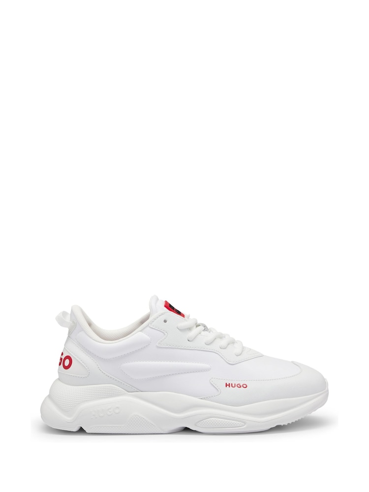 HUGO White Chunky Sporty Trainers - Image 1 of 5