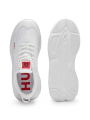 HUGO White Chunky Sporty Trainers - Image 4 of 5