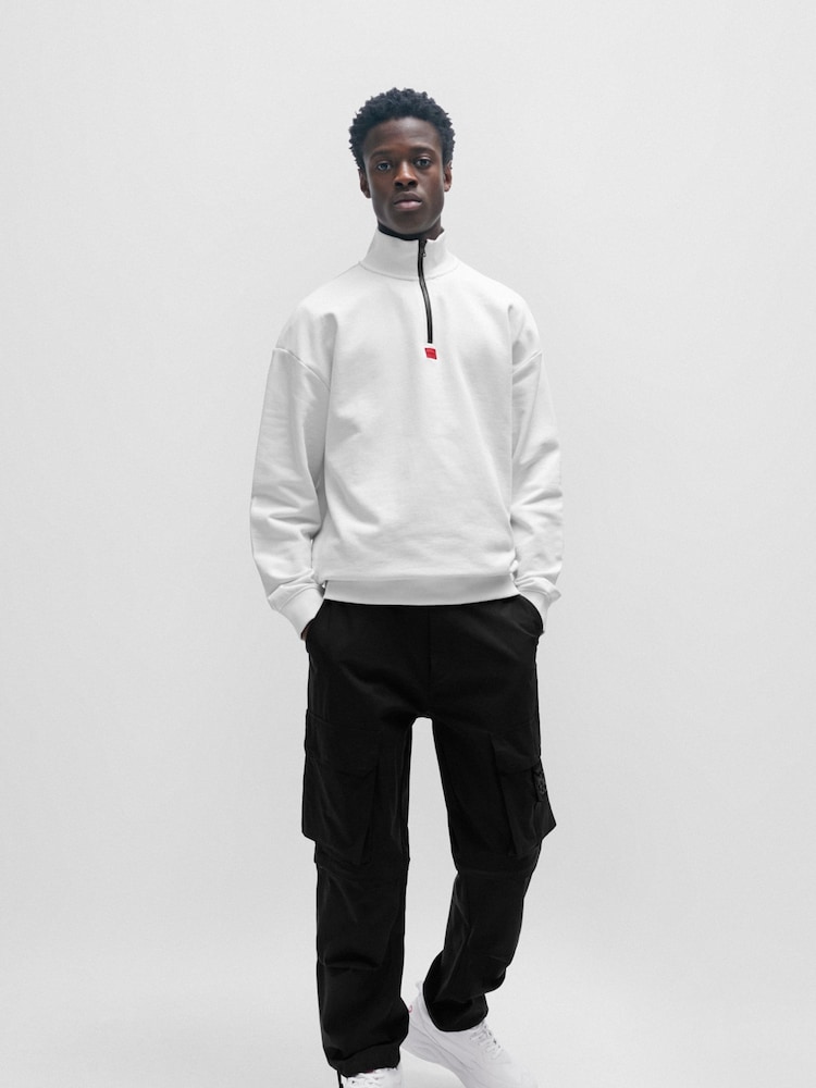HUGO White Chunky Sporty Trainers - Image 5 of 5