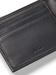 BOSS Black Embossed Logo Wallet in Grained Leather - Image 3 of 4