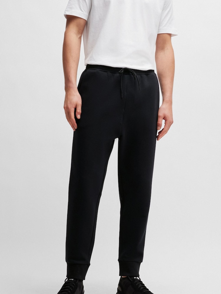 BOSS Black Tapered Fit Joggers - Image 1 of 6