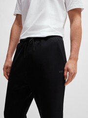 BOSS Black Tapered Fit Joggers - Image 4 of 6