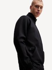 BOSS Black Zip Up Logo Sweatshirt - Image 4 of 5