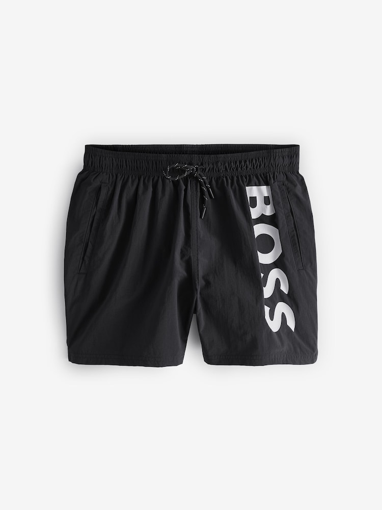 Negro - Shorts de baño Octopus de BOSS - Imagen 4 de 4