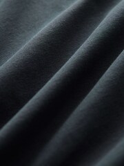 Marine - BOSS T-Shirt aus Baumwollstretch mit Kontrastlogo - Bild 8 von 8