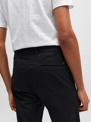 BOSS Black Slim Fit Stretch Cotton Trousers - Image 4 of 5