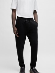 BOSS Black Logo Patch 100% Cotton Terry Joggers - Image 1 of 6