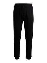 BOSS Black Logo Patch 100% Cotton Terry Joggers - Image 5 of 6