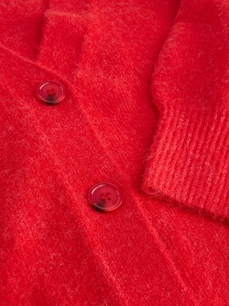 Red Knitted Cardigan - Image 10 of 10