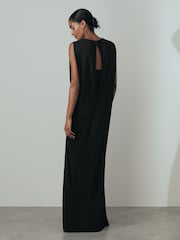 Reiss Lucia Corset Detail Jersey платье макси - Изображение 5 из 6