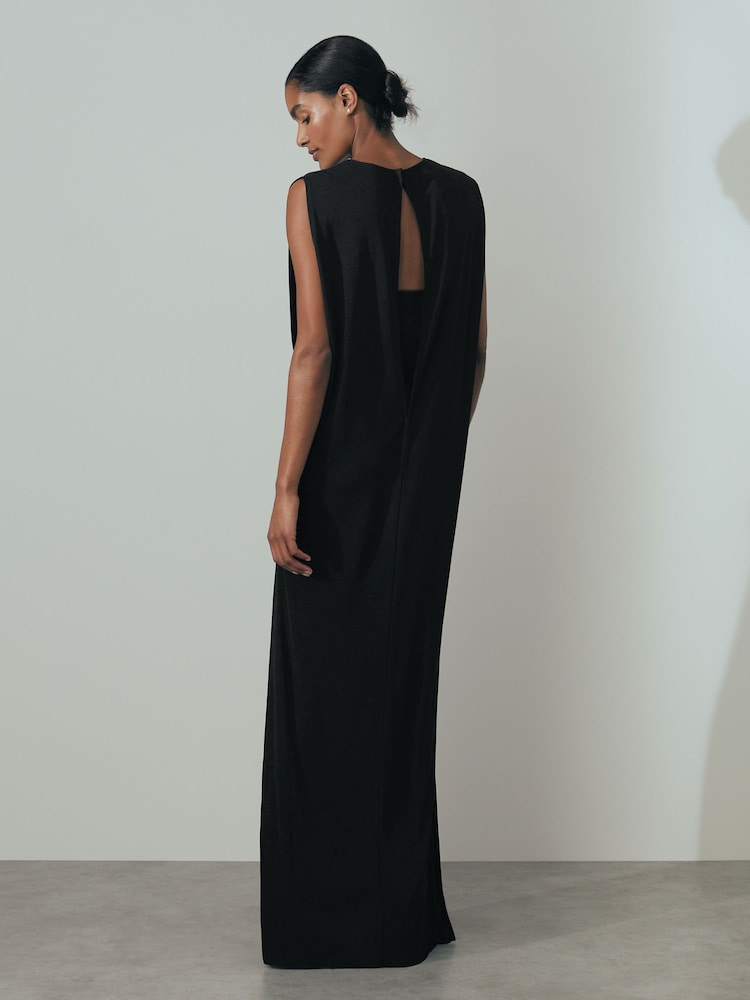 Buy Reiss Black Lucia Corset Detail Jersey Maxi Dress from Next USA