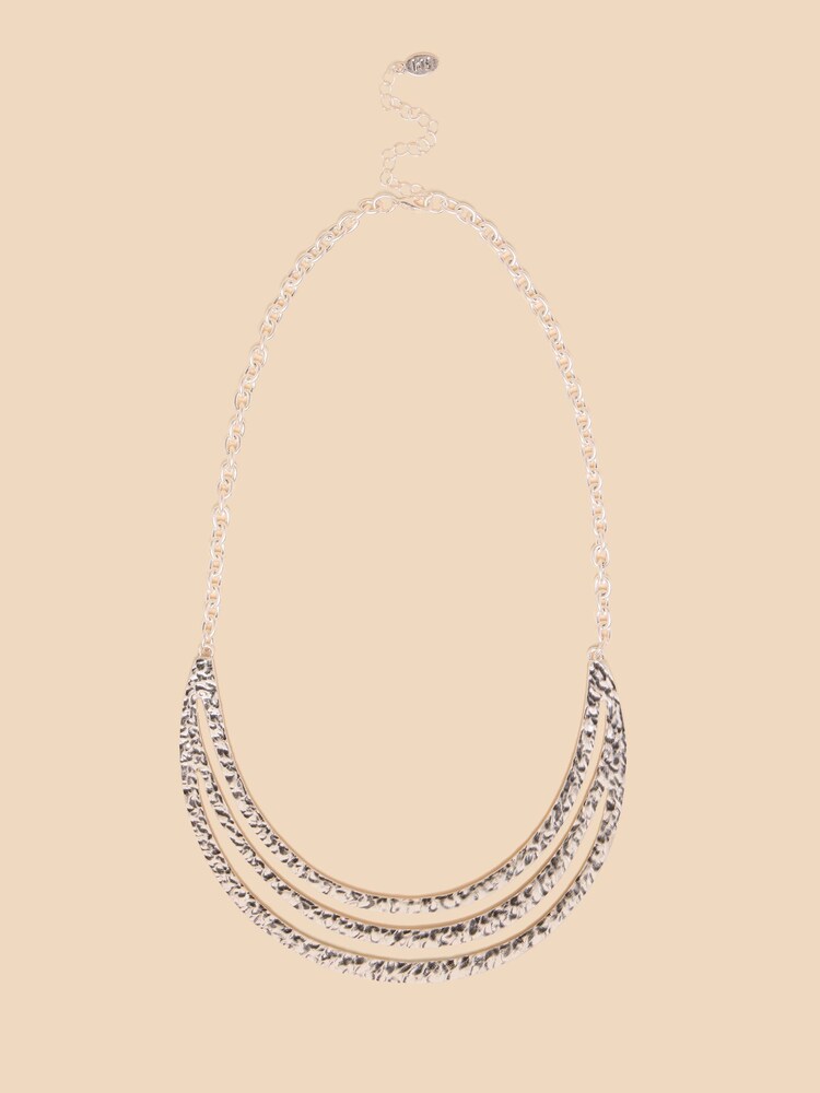 White Stuff Silver Tone Mia Crescent Necklace - Image 1 of 2 White Stuff Silver Tone Mia Crescent Necklace - Image 1 of 2