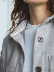 Grey Shacket - Image 4 of 9