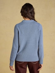 Joules Dog Knitted Crew Neck Jumper - Attēls 2 no 7