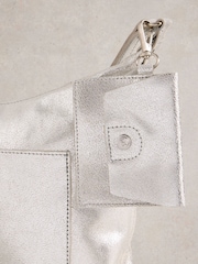 White Stuff Silver Fern Leather Cross-Body Bag - Image 5 of 5