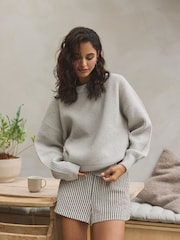 Grey Knit Jumper - Image 3 of 6