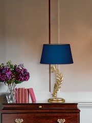 Laura Ashley Gold Leaf Archer Table Lamp - Image 1 of 5