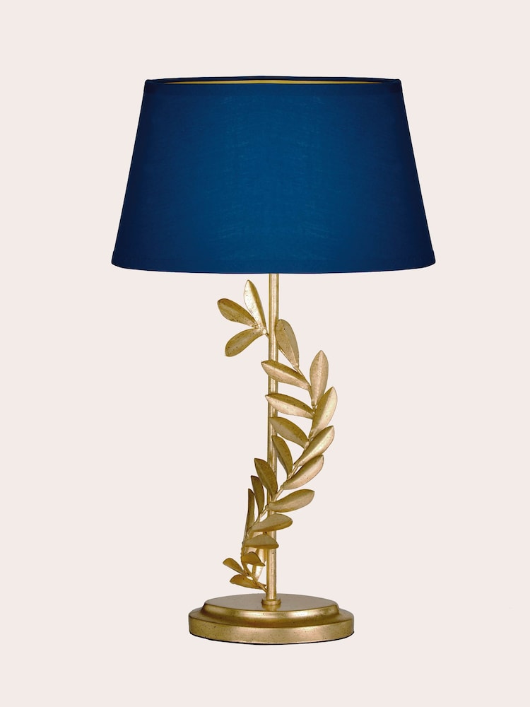 Laura Ashley Gold Leaf Archer Table Lamp - Image 2 of 5