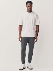 Black/Slate Athleisure Cuffed Joggers 2 Pack - Image 5 of 17