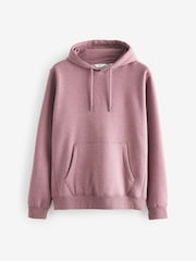 Rosa mägel 1 - Vanlig passform Rich Jersey Fabric Huvtröja - Bild 6 av 8