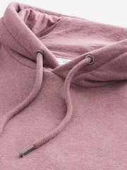 Rosa mägel 1 - Vanlig passform Rich Jersey Fabric Huvtröja - Bild 7 av 8