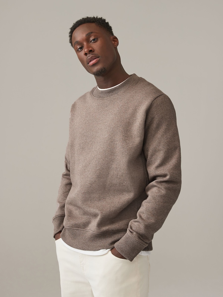 neutre - Sweat-shirt Rich Jersey Col rond - Image 1 of 8
