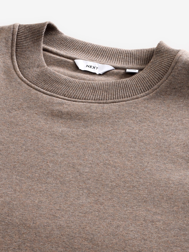 neutre - Sweat-shirt Rich Jersey Col rond - Image 7 of 8