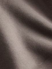 Neutral Zip Through Cotton Rich Jersey Bomber Jacket - Image 9 of 9