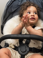 Naturally Sheepskins Natural Baby Snuggler Sheepskin Pram Liner - Image 1 of 5