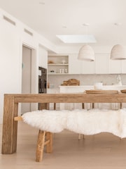 Naturally Sheepskins Ivory Quad Sheepskin Rug - Image 4 of 5