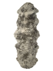 Naturally Sheepskins Silver Grey Double Sheepskin Rug - Image 2 of 5