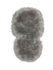 Naturally Sheepskins Grey Baby Deluxe Sheepskin Pram Liner - Image 4 of 5