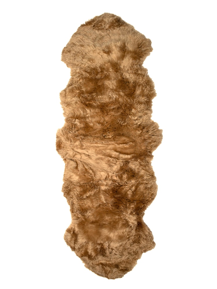 Naturally Sheepskins Champagne Double Sheepskin Rug - Image 2 of 4