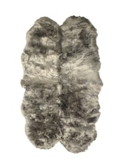 Naturally Sheepskins Light Grey Quad Sheepskin Rug - Image 2 of 3