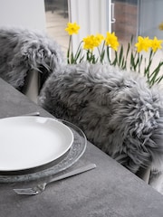 Naturally Sheepskins Silver Grey Single Sheepskin Rug - Image 1 of 5