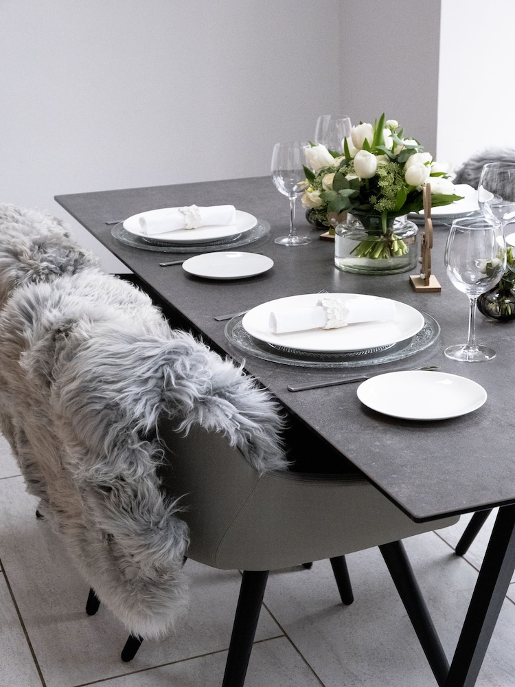 Naturally Sheepskins Silver Grey Single Sheepskin Rug - Image 2 of 5