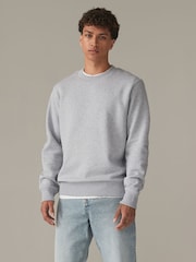 Grau - Rich Jersey Crew Sweatshirt - Image 1 of 7