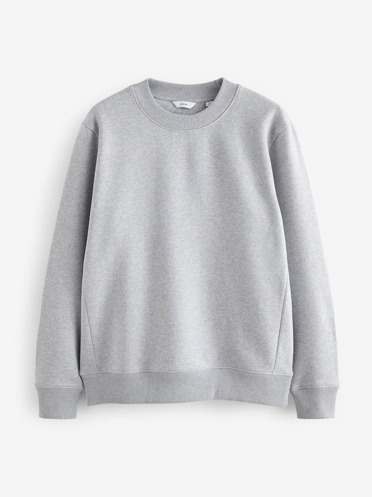 Grau - Rich Jersey Crew Sweatshirt - Image 5 of 7