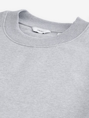 Grau - Rich Jersey Crew Sweatshirt - Image 6 of 7