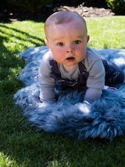 Naturally Sheepskins Steel Grey Single Sheepskin Rug - Image 1 of 5
