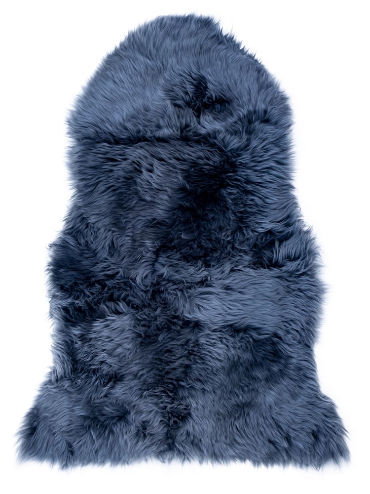 Naturally Sheepskins Steel Grey Single Sheepskin Rug - Image 2 of 5
