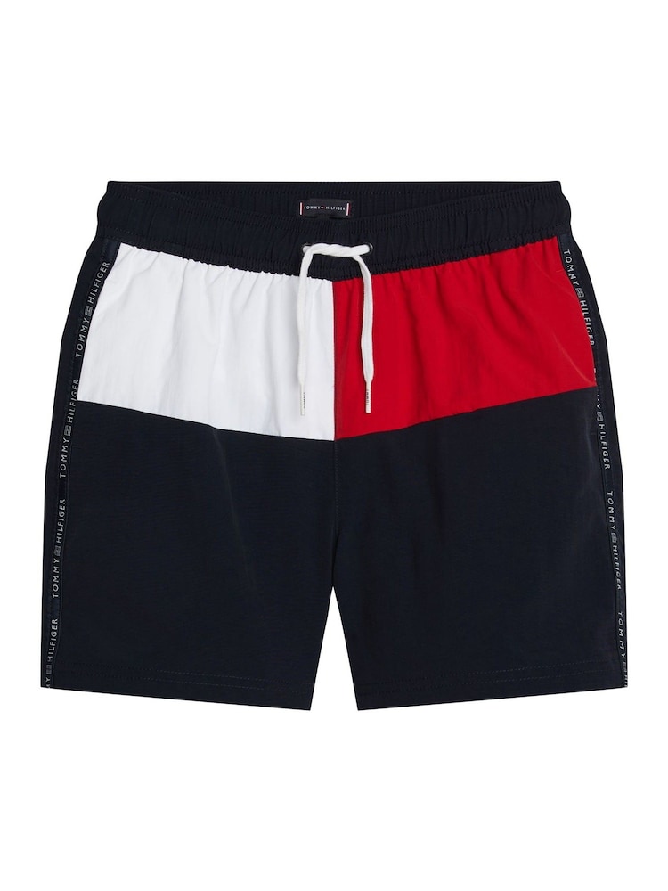 Tommy Hilfiger Navy Blue Medium Drawstring Swim Shorts - Image 1 of 1
