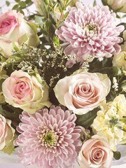 Laura Ashley Multi Fresh Flower Bouquet in Gift Bag - Image 2 of 5
